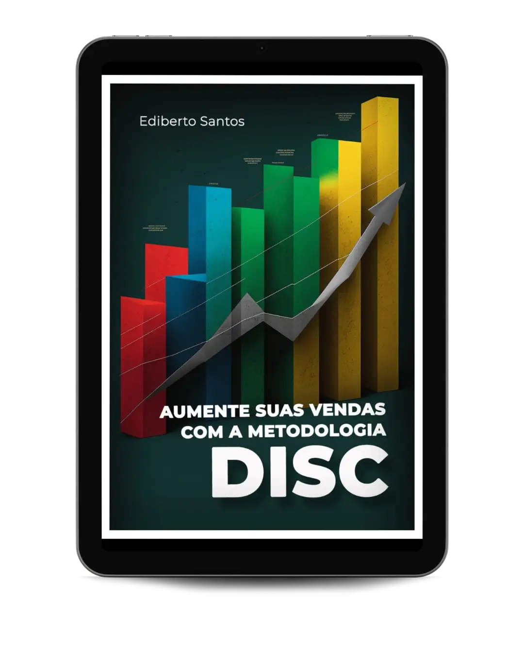 Mockup do livro digital — Aumente suas vendas com a metodologia DISC