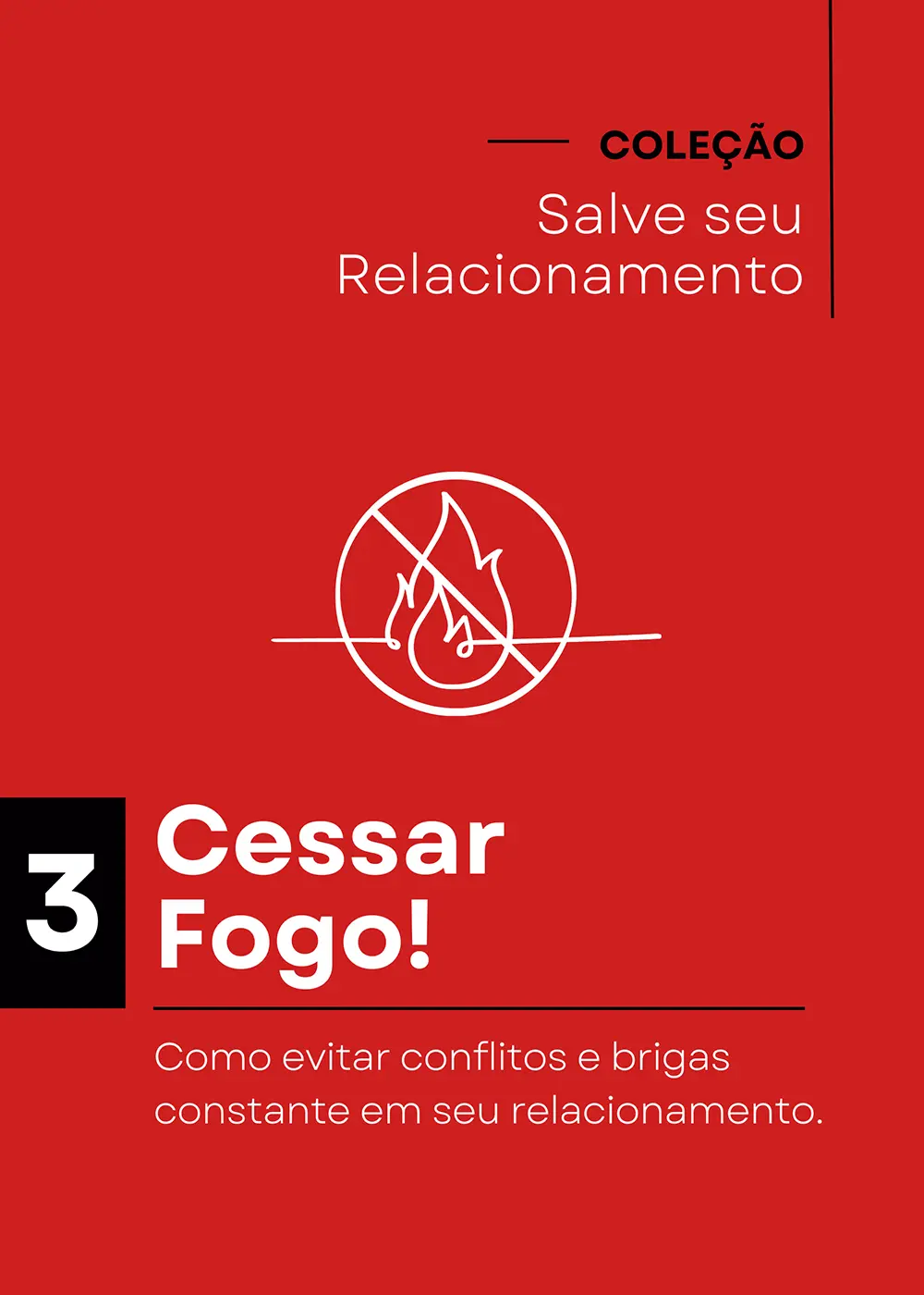 Capa do livro digital Cessar Fogo!